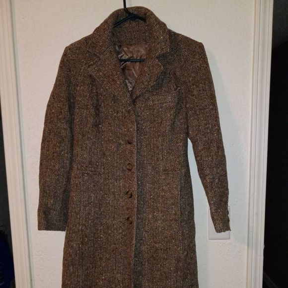 No Brand Jackets & Blazers - Miss B.R. VINTAGE WOOL LINED FULL LENGTH JACKET
